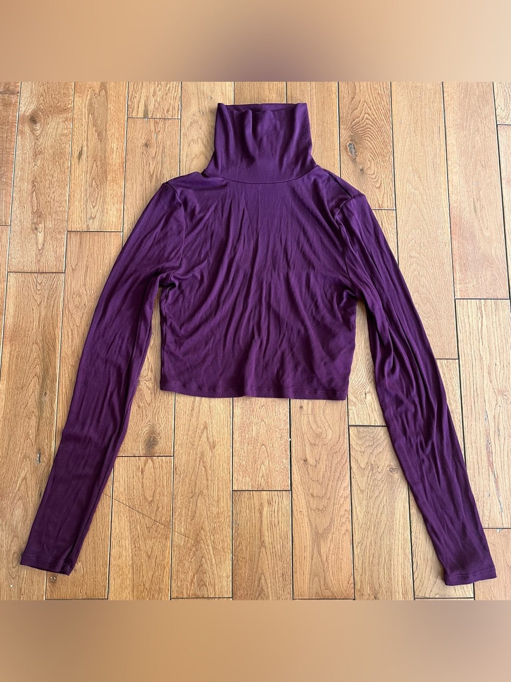 Sunday Best Burgundy Turtleneck - Size Medium